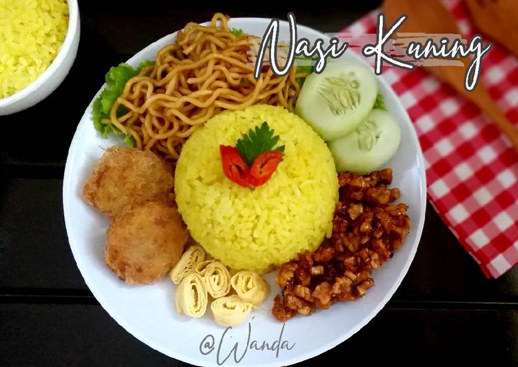 Nasi Kuning Magicom Simple