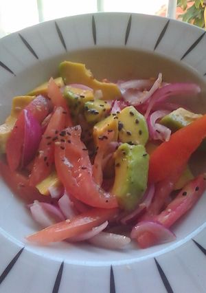 Una foto de Ensalada tropical mix
