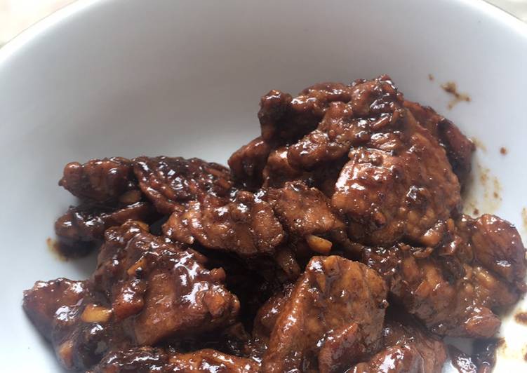 Bistik daging sapi