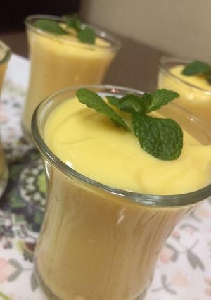 Foto resep Puding Susu tepung custard
