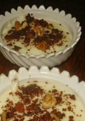 صورة لوصفة مهلبية الحليب والنشاء