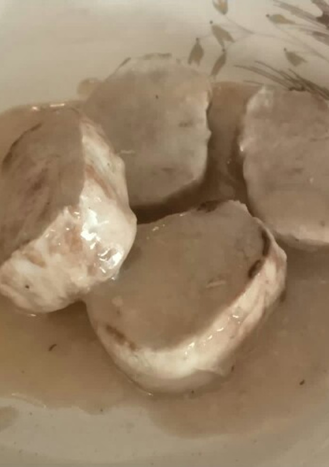 Una foto de Solomillo al vino blanco