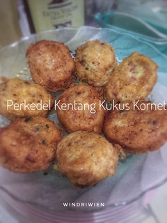 Foto resep Perkedel Kentang Kukus Kornet