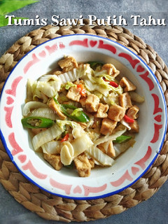 Foto resep Tumis Sawi Putih Tahu