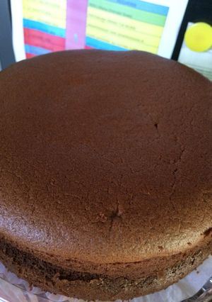 Foto resep Dark Choco Spongecake