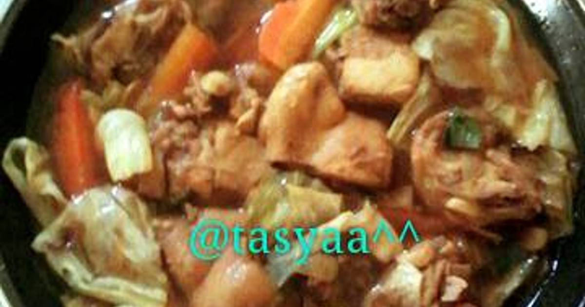  Resep  Ayam  Sayur Kuah  Kecap  oleh Tasyaa Cookpad