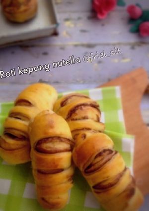Foto resep Roti kepang nutella