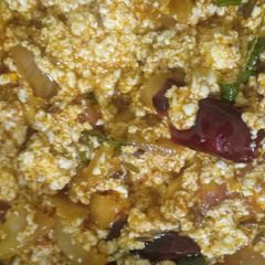 A picture of Paneer bhurji.