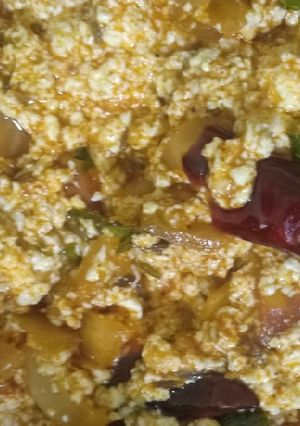 A picture of Paneer bhurji.