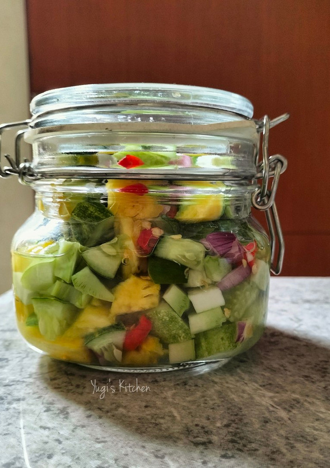 Foto resep Acar Timun Brokoli Nanas