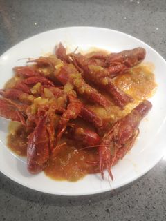 Una foto de Cangrejos de río en salsa 👌💥