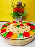 Rainbow Fruit Custard