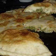 Una foto de Tarta de brócoli y pollo