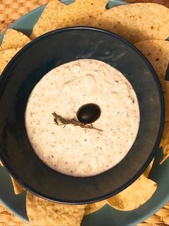 Una foto de Dip de pepino apto para personas con diabetes