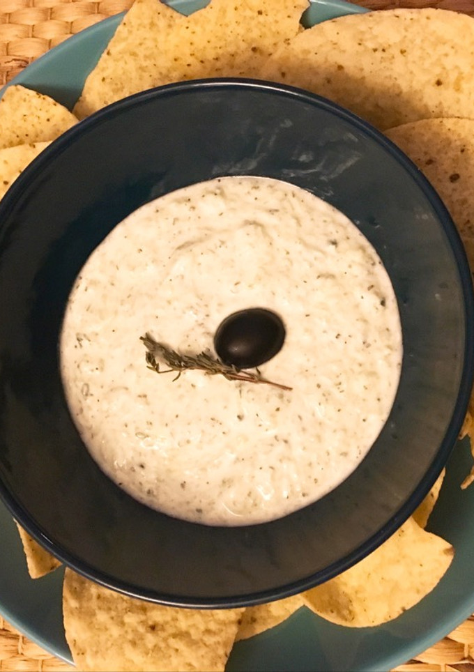 Una foto de Dip de pepino apto para personas con diabetes