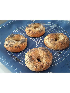 Φωτογραφία της συνταγής Bagels της δίαιτας Weight Watchers με μόνο 2 υλικά!!!