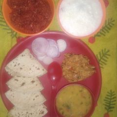 A picture of Yellow moong dal.