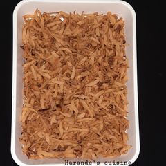 A picture of Coconut flakes (kwakumeti).