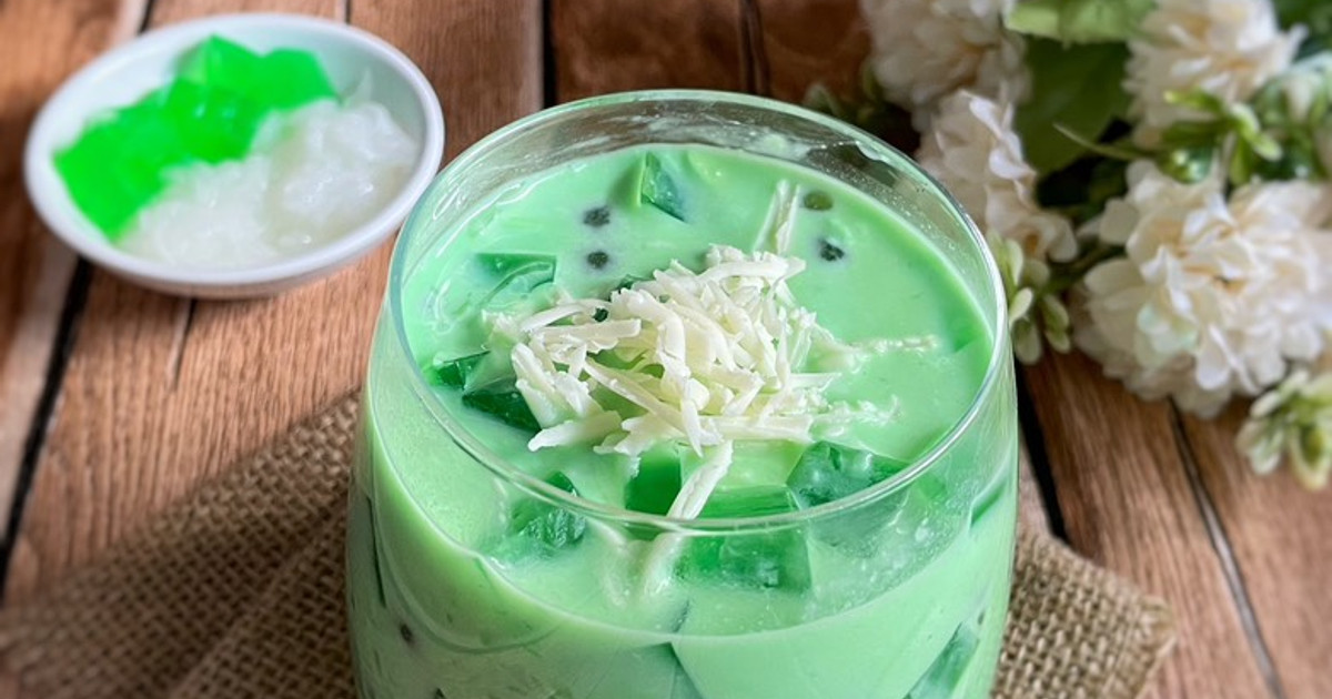 Resep Buko Pandan Super Creamy oleh dpmentari - Cookpad