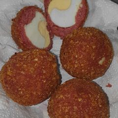 A picture of Scotch egg.