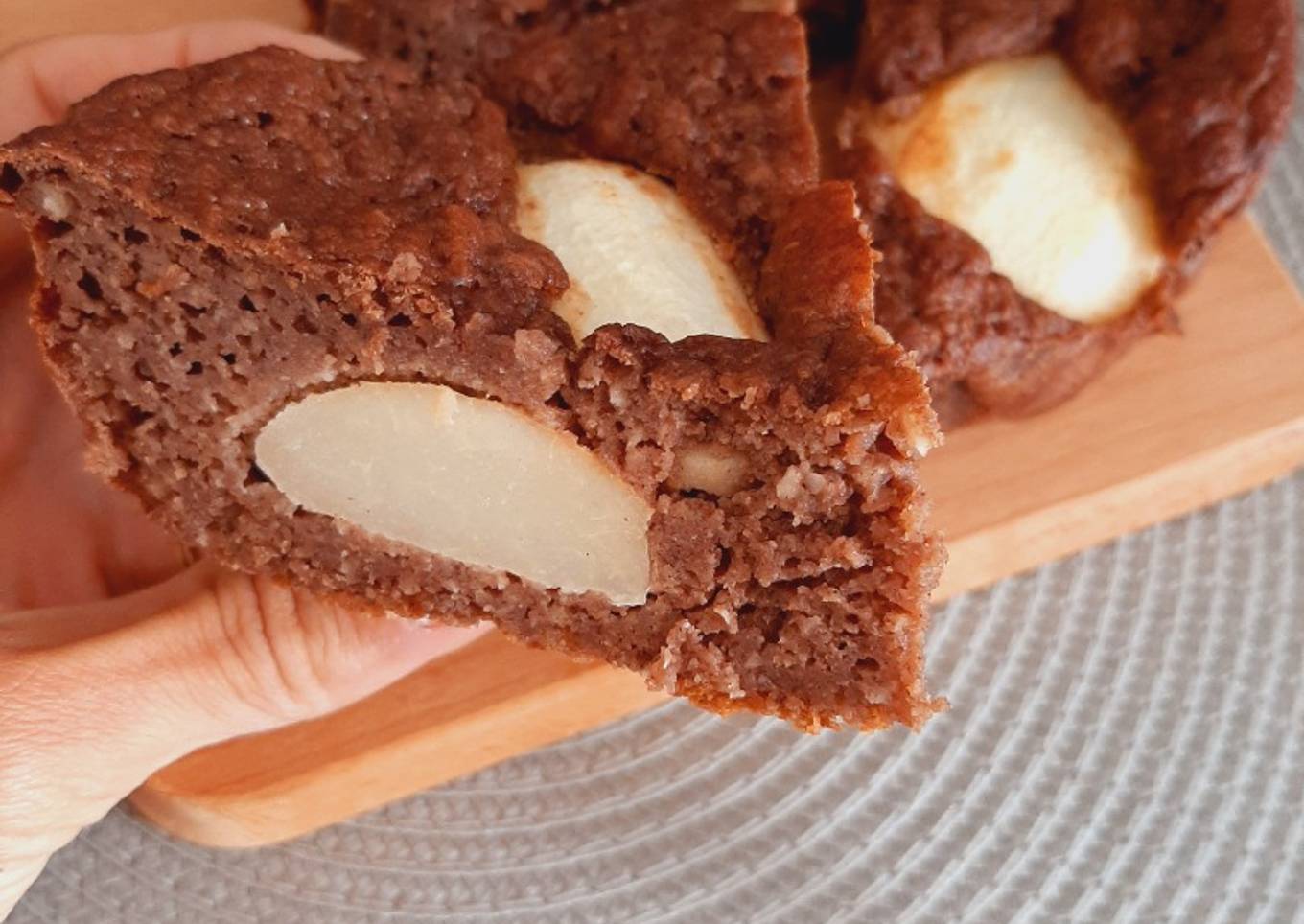 Gâteau Poire - Chocolat