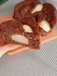 Une photo de Gâteau Poire - Chocolat