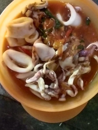 Cara Mudah Menyiapkan Resep Tumis cumi kemangi saos tiram yang Lezat Sekali Anti Ribet, Mantap