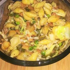 Chicken and Vegetable Macaroni Recipe👌 A picture of Chicken and Vegetable Macaroni Recipe👌.