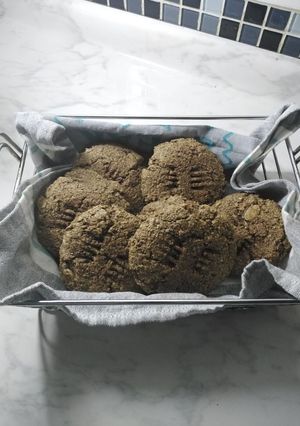 Una foto de Pan de salvado y Almendras