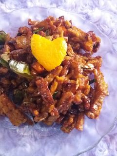 Foto resep Tempe Kering Aroma Jeruk