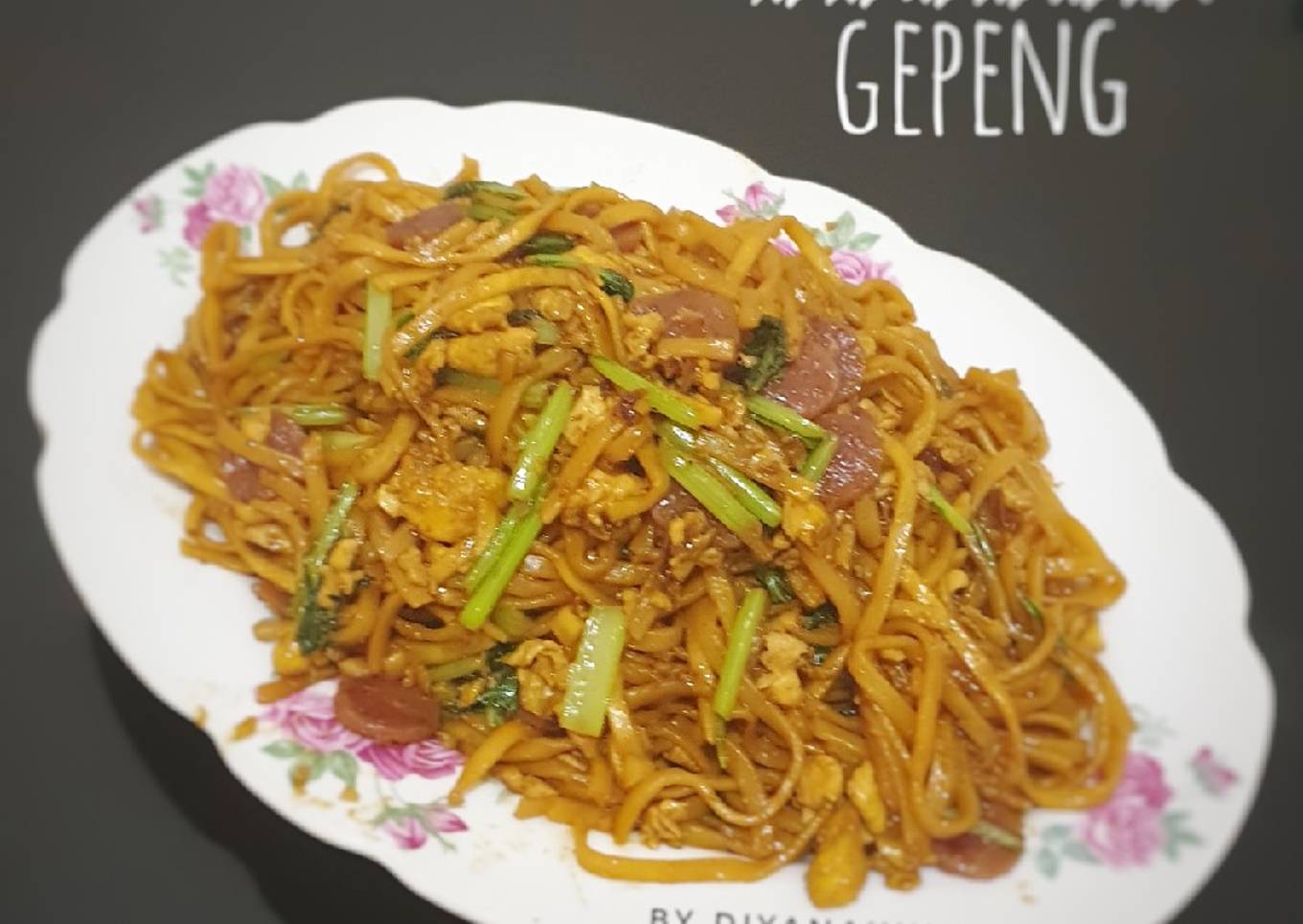 Mie Goreng Gepeng (Non Halal)