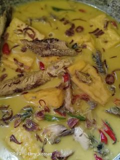 Foto resep Ikan tongkol masak santan pedas