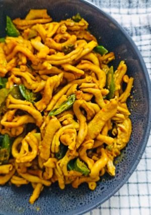 Foto resep Oseng Usus Cabe Ijo