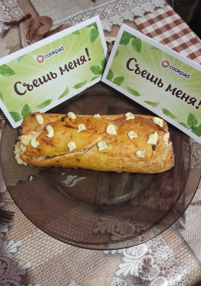 Рулет із курячої грудки