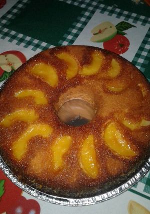 Una foto de Torta de manzana invertida!!!! 😋😋😋