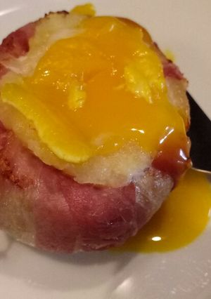 A picture of Fluffy's jacket potato.