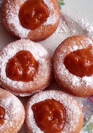Lekváros fánkok recept fotója