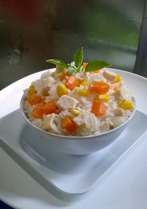 Foto resep Nasi gurih(magicom)