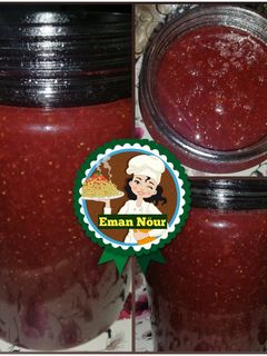 صورة لوصفة مربى الفراولة 🍓