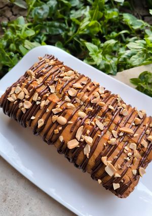 عکسی از دستور کیک کره بادام زمینی (Peanut butter cake)