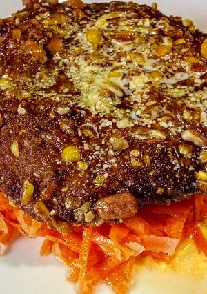 Una foto de MERLUZA Con Corteza Crocante de Maíz Tostado...!😄😄