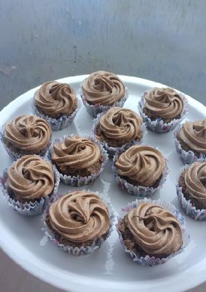 Foto resep Healty cupcake with dalgona frosting