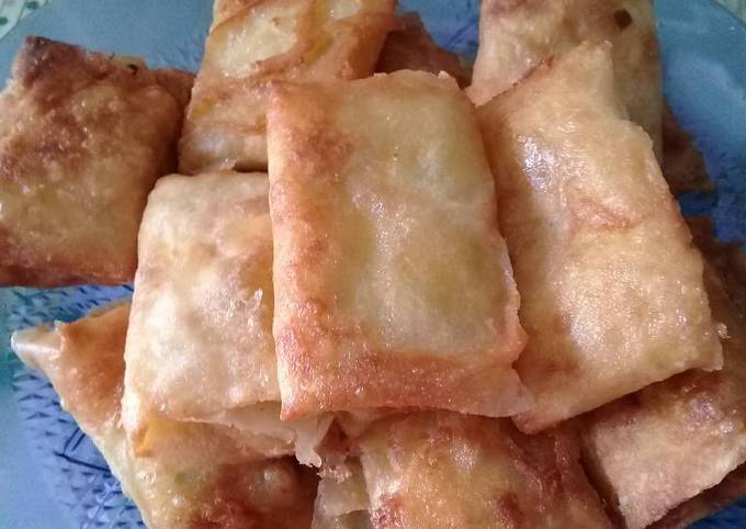 Cemilan sederhana (lumpia)