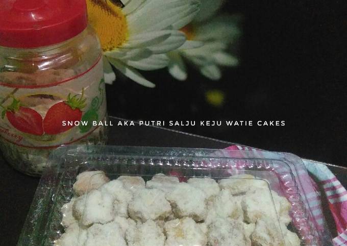 Snow ball/putri salju keju