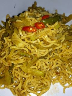 Foto resep Tumis labu mie goreng