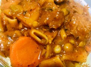 Una foto de GUISO CARRERO 🥩🧅🥔🍠🎃🥕🌽🫑🥘🍽🍷🥘 by @norali ❤️👏😋🤩👏👏🥘