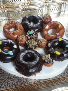 صورة لوصفة دونات بالشوكولاته