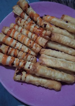 Foto resep Sosis selimut kulit pangsit