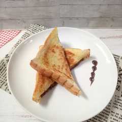 537. Roti Panggang Selai Coklat-レシピのメイン写真