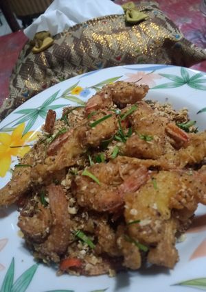 Foto resep Udang Oatmeal